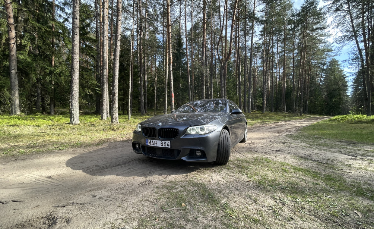 Car rental, BMW F10 530D rent, Vilnius