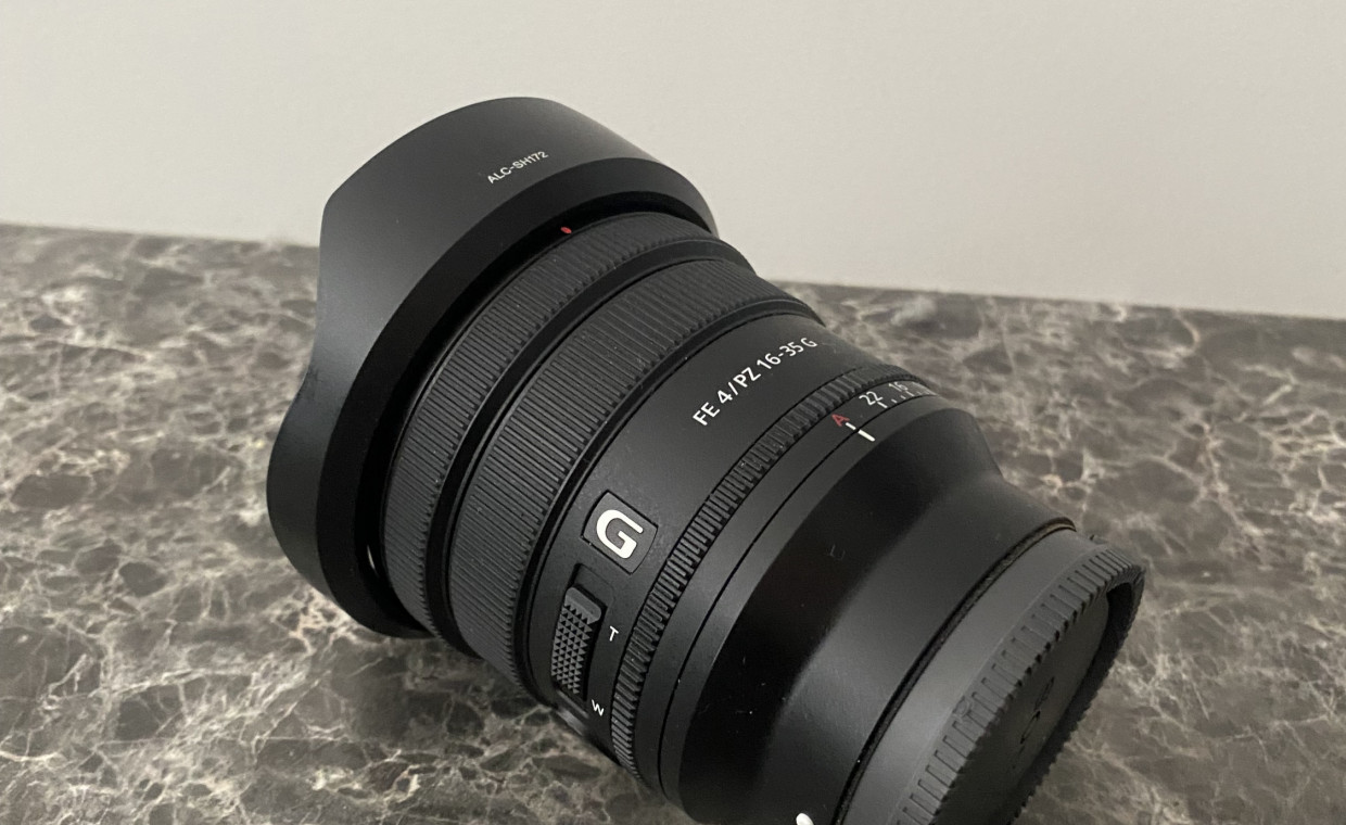 Camera lenses for rent, Sony FE 4/PZ 16-35 G rent, Kaunas