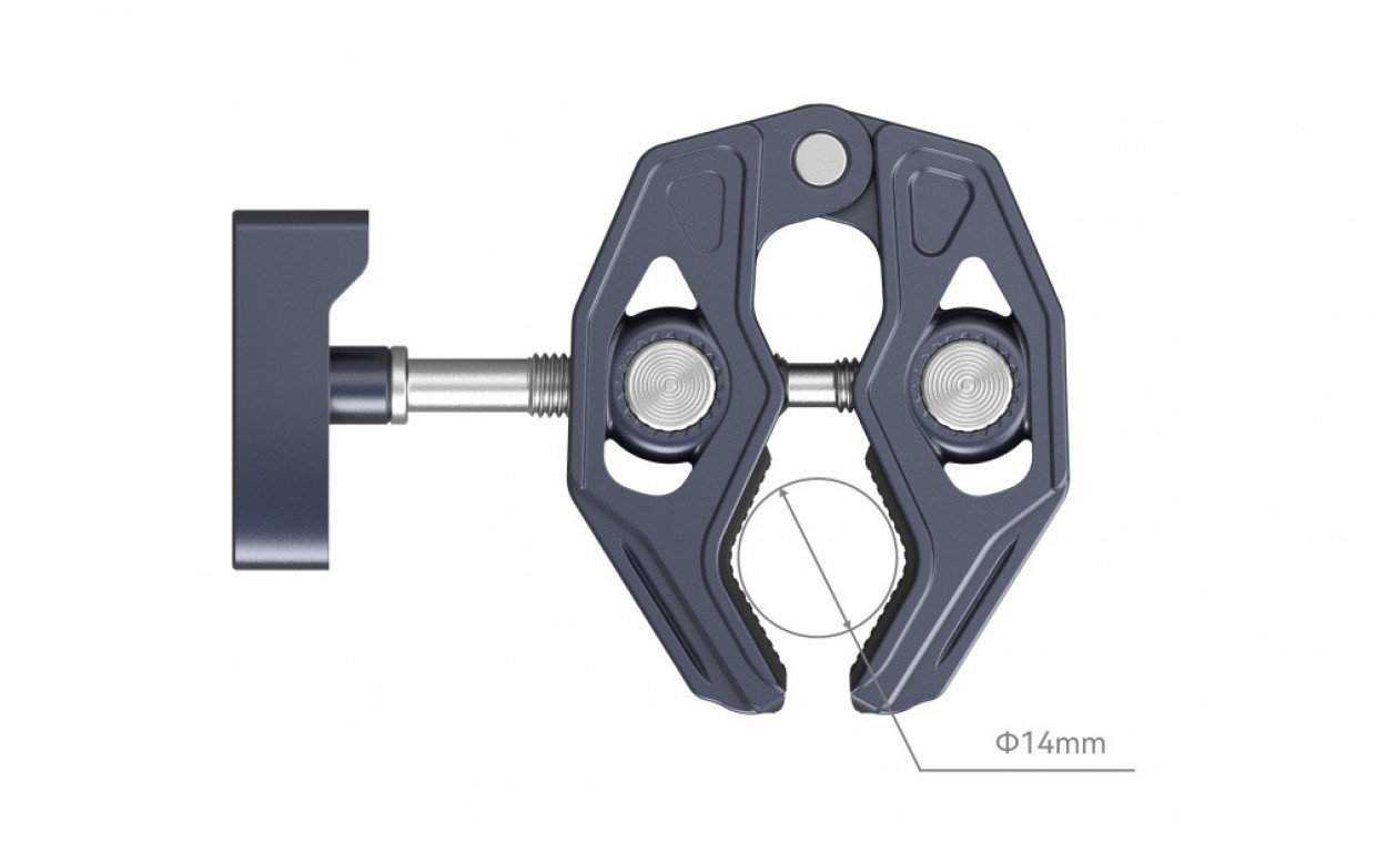 Camera accessories for rent, SmallRig Crab-Shaped Clamp Spaustuvas 37 rent, Kaunas