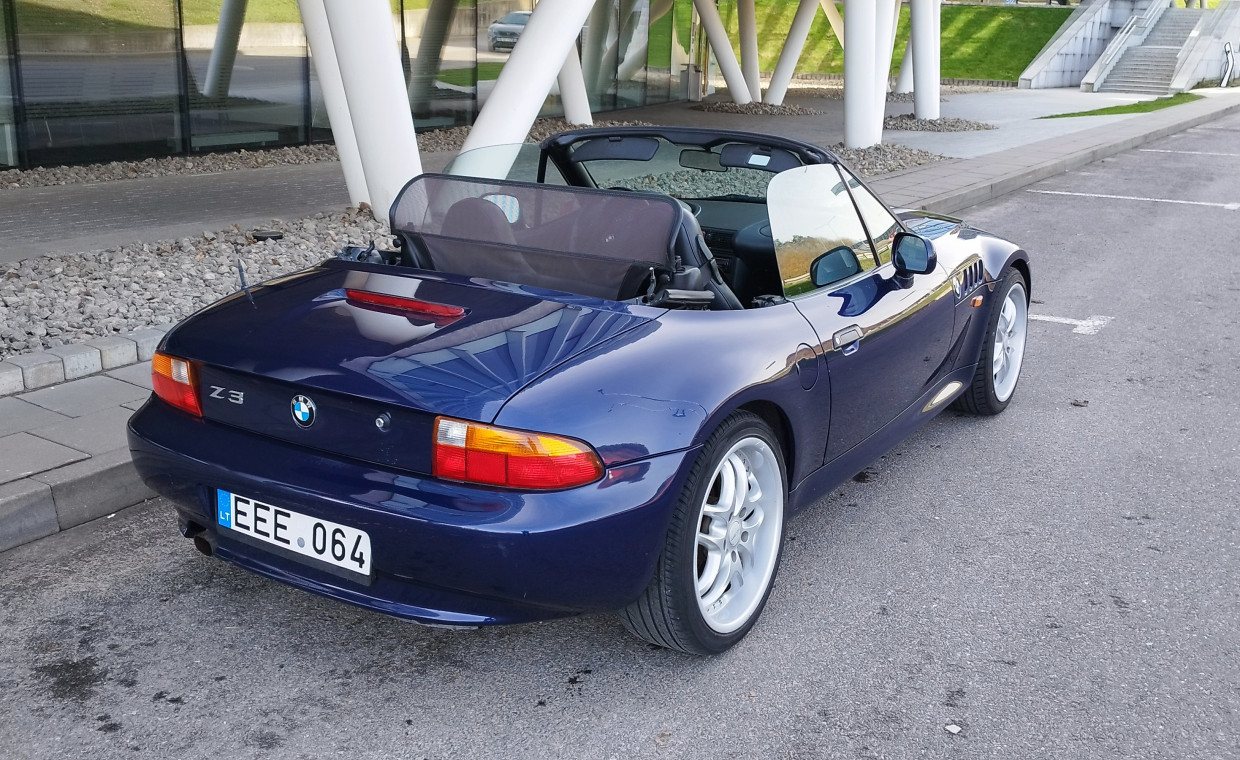 Car rental, BMW Z3 kabrioletas rent, Vilnius