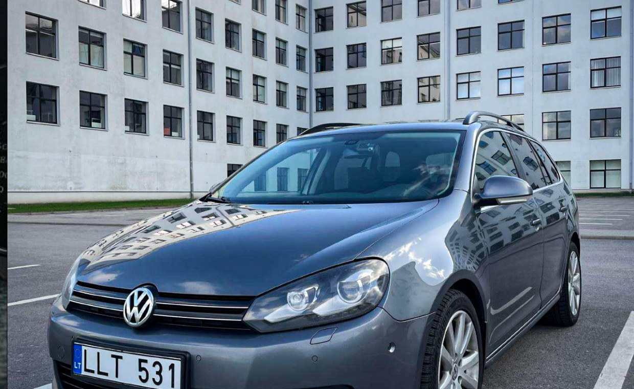 Car rental, VW GOLF 6 UNIVERSALAS rent, Kaunas