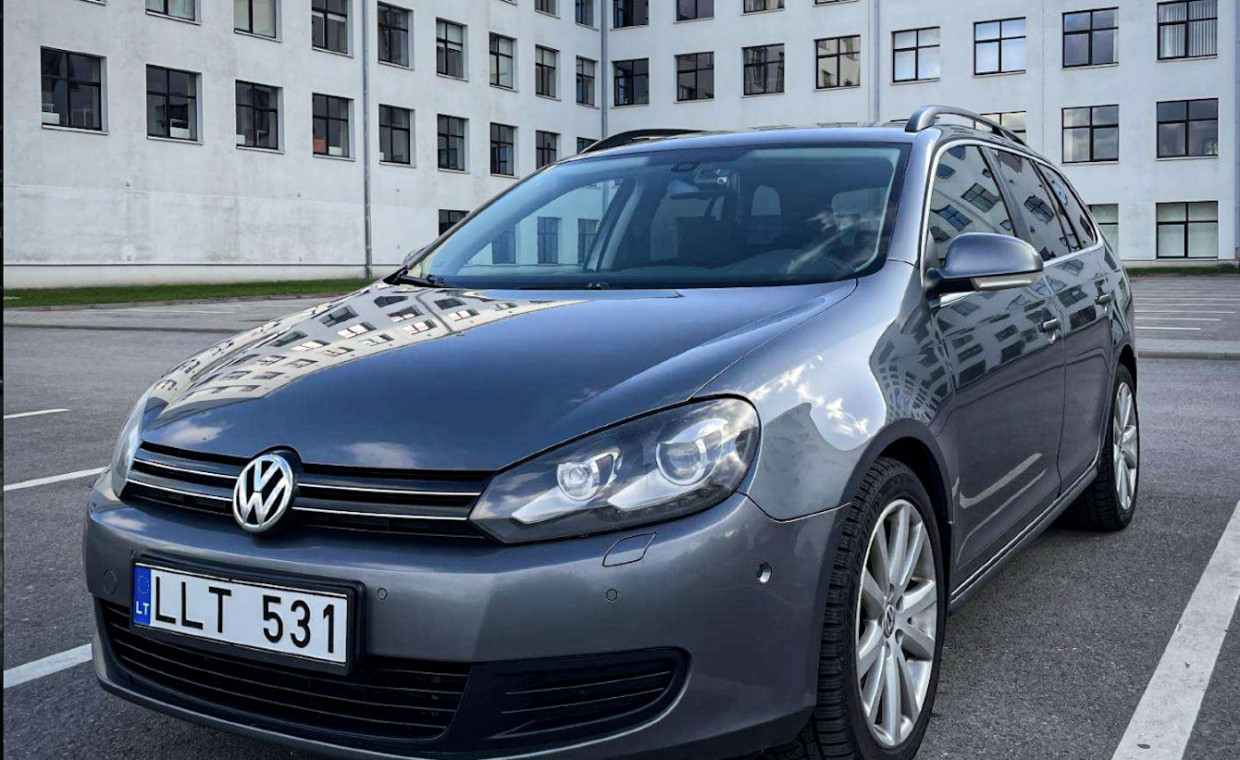 Car rental, VW GOLF 6 UNIVERSALAS rent, Kaunas