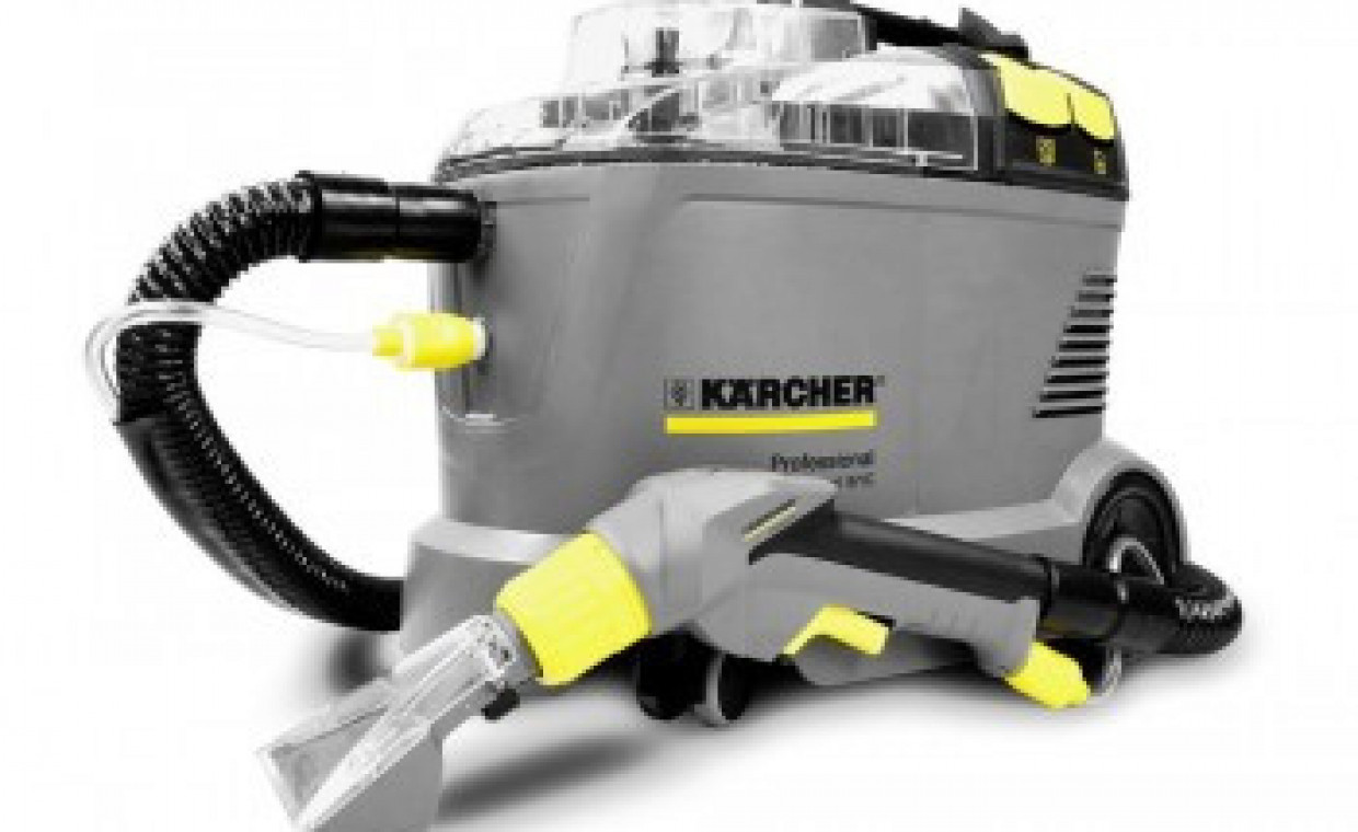 Carpet cleaners for rent, Karcher Puzzi 8 plaunantis siurblys rent, Trušeliai