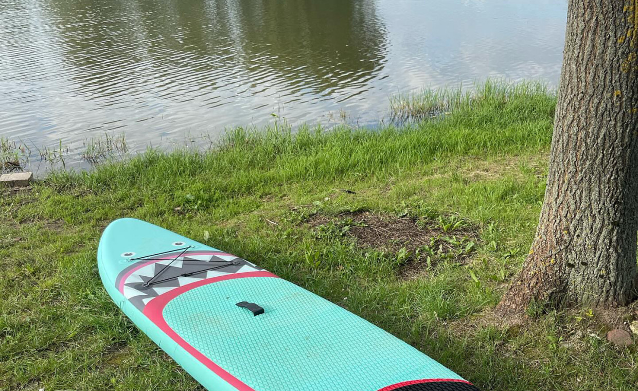 Standup paddleboarding for rent, Irklentė ir elektrine pompa rent, Kaunas