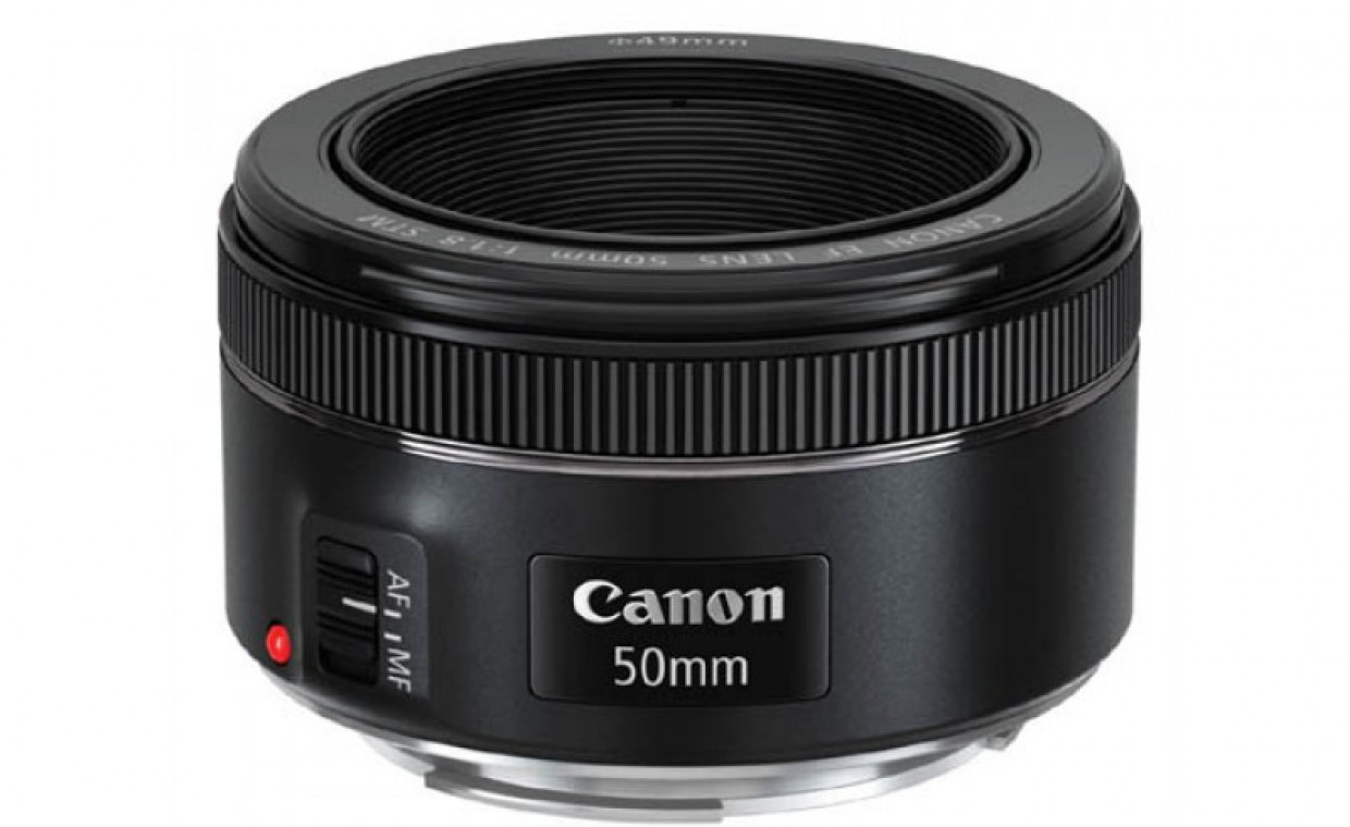 Camera lenses for rent, Canon EF 50mm f/1.8 Objektyvas rent, Vilnius