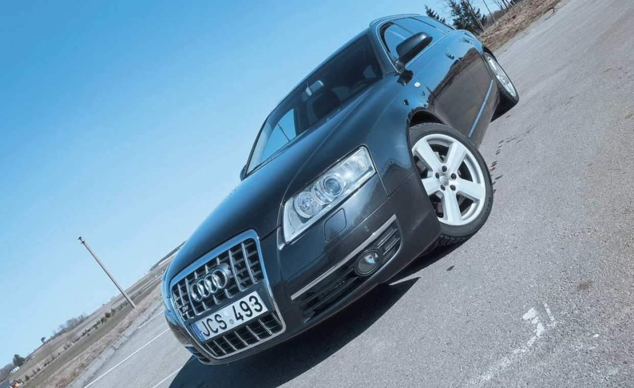 Car rental, Audi A6 C6 rent, Šilalė