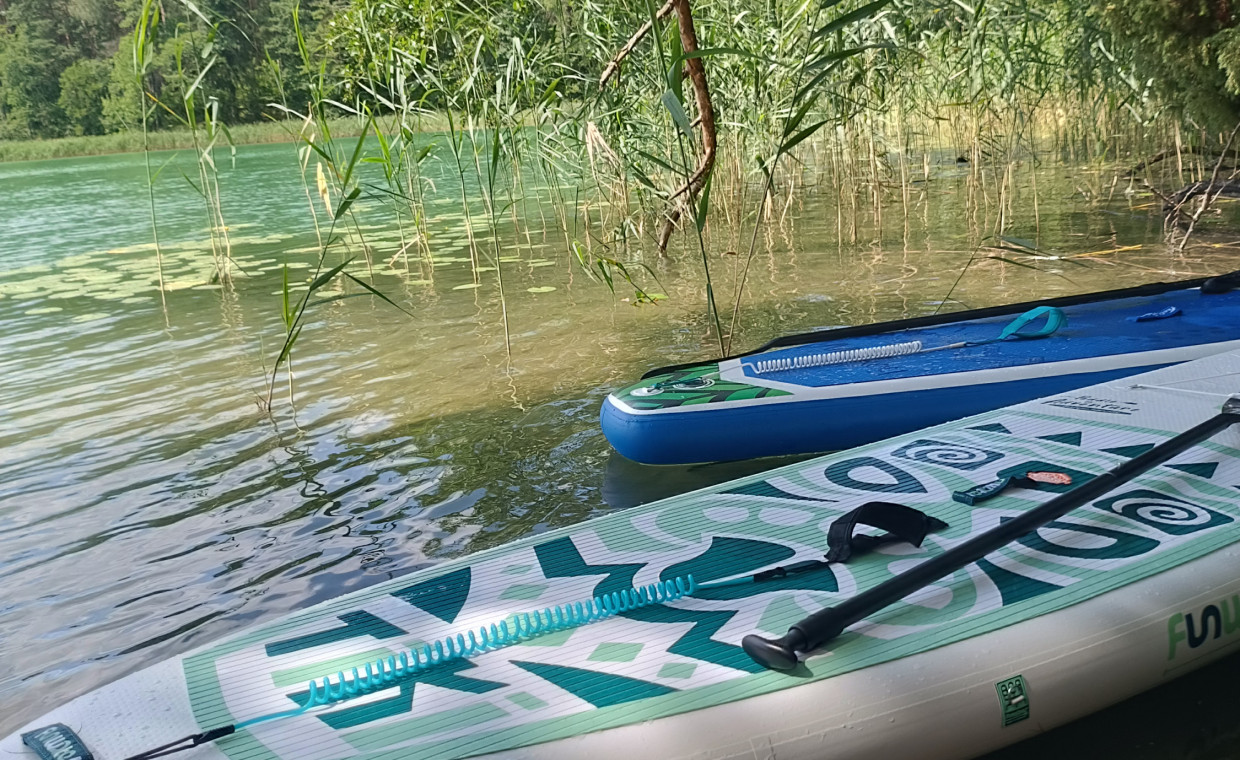 Standup paddleboarding for rent, Funwater rent, Trakai