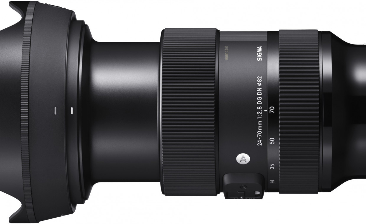 Camera lenses for rent, Sigma 24-70 2.8 L Mount rent, Vilnius