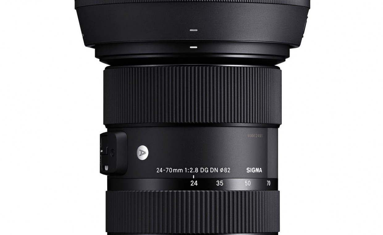 Camera lenses for rent, Sigma 24-70 2.8 L Mount rent, Vilnius