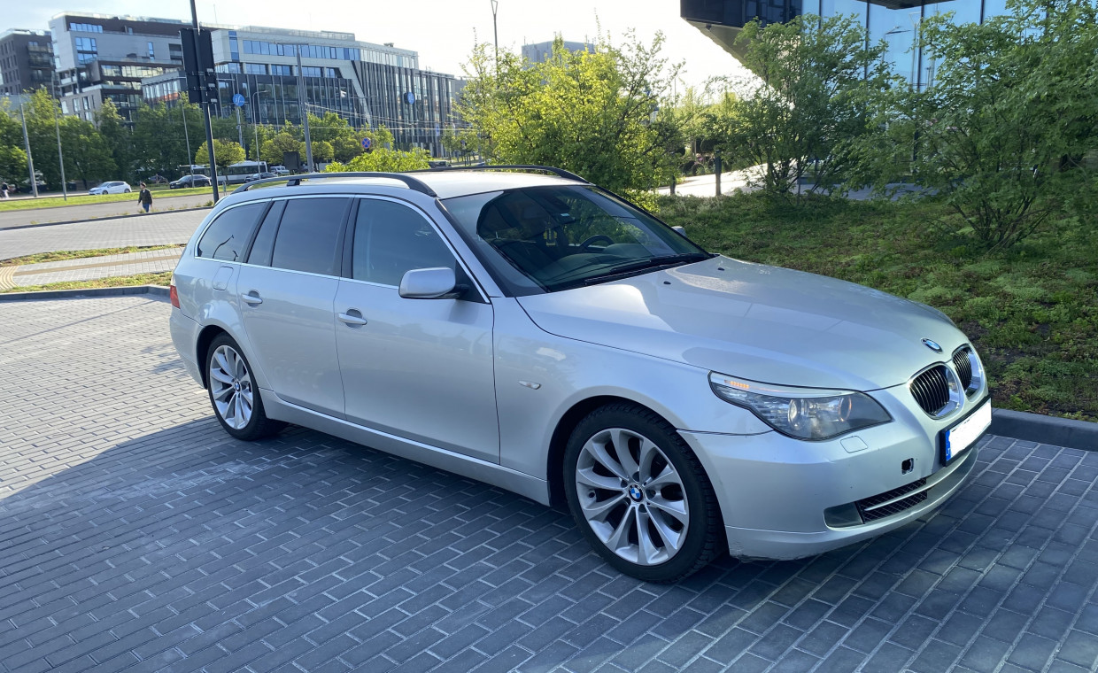 Car rental, BMW 525D rent, Vilnius