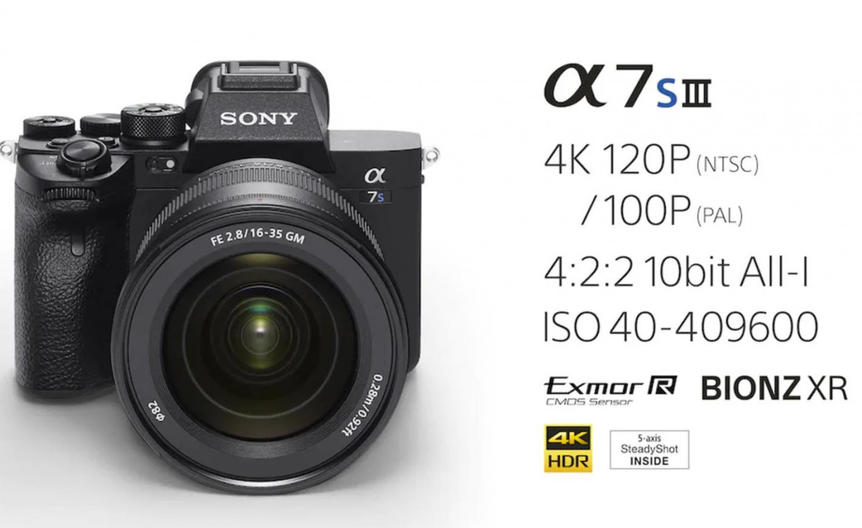 Cameras for rent, Sony A7Siii A7S3 A7S III rent, Vilnius