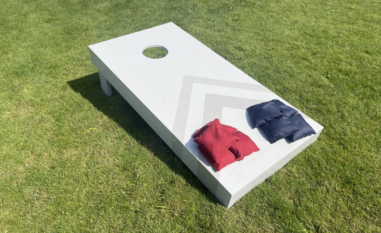 Holiday and travel items for rent, Cornhole (kukurūzų futbolas) rent, Kaunas