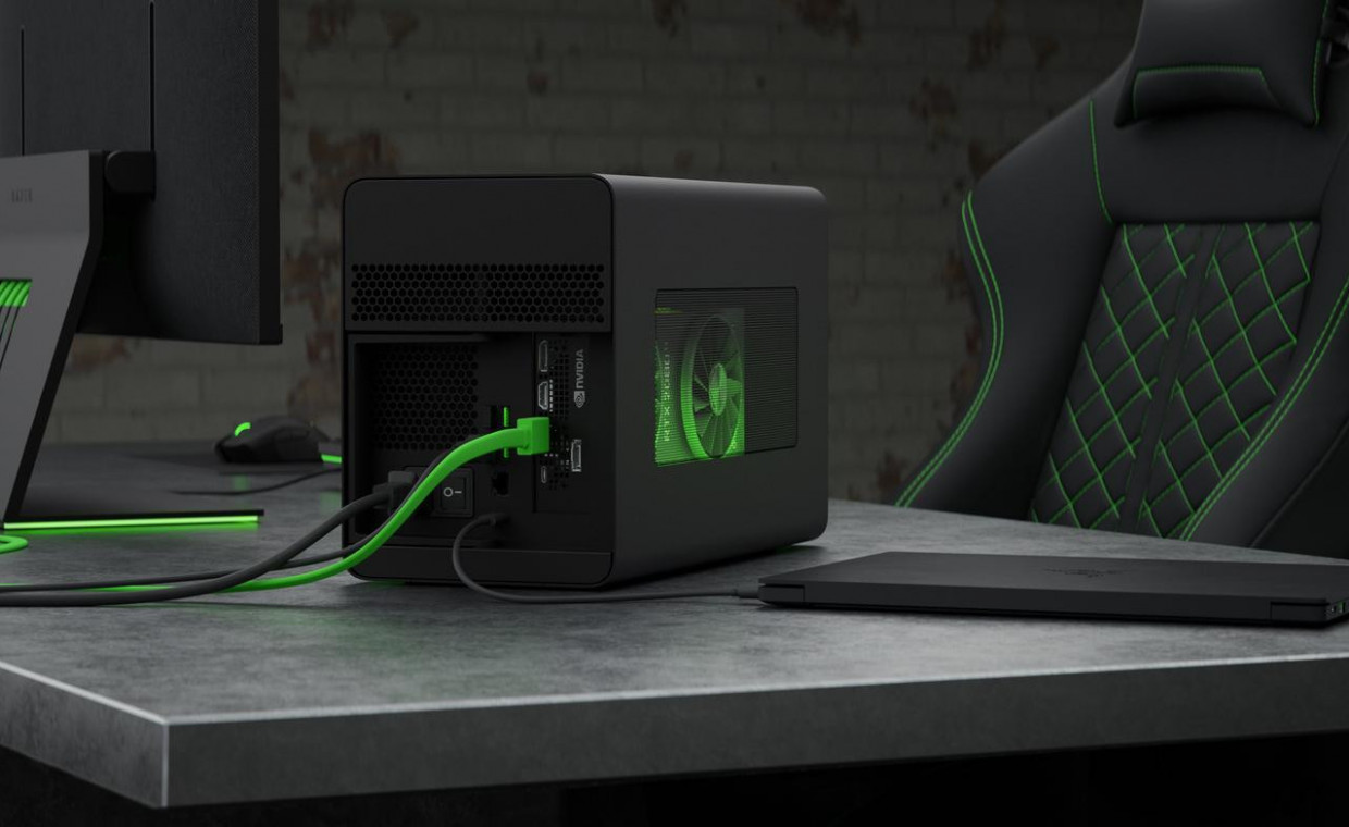 Computers for rent, Razer Core X Chroma PC eGPU Dock Station rent, Vilnius