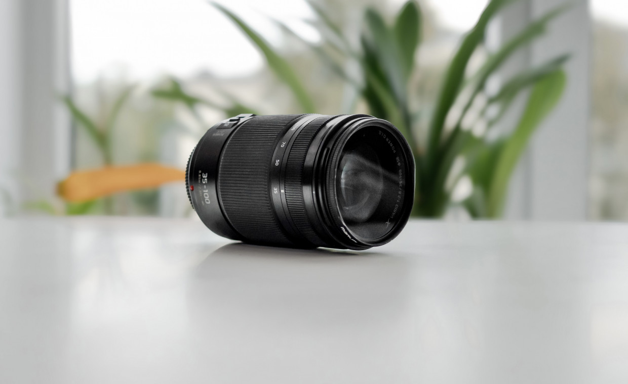 Camera lenses for rent, Panasonic 35-100mm F2.8 rent, Kaunas