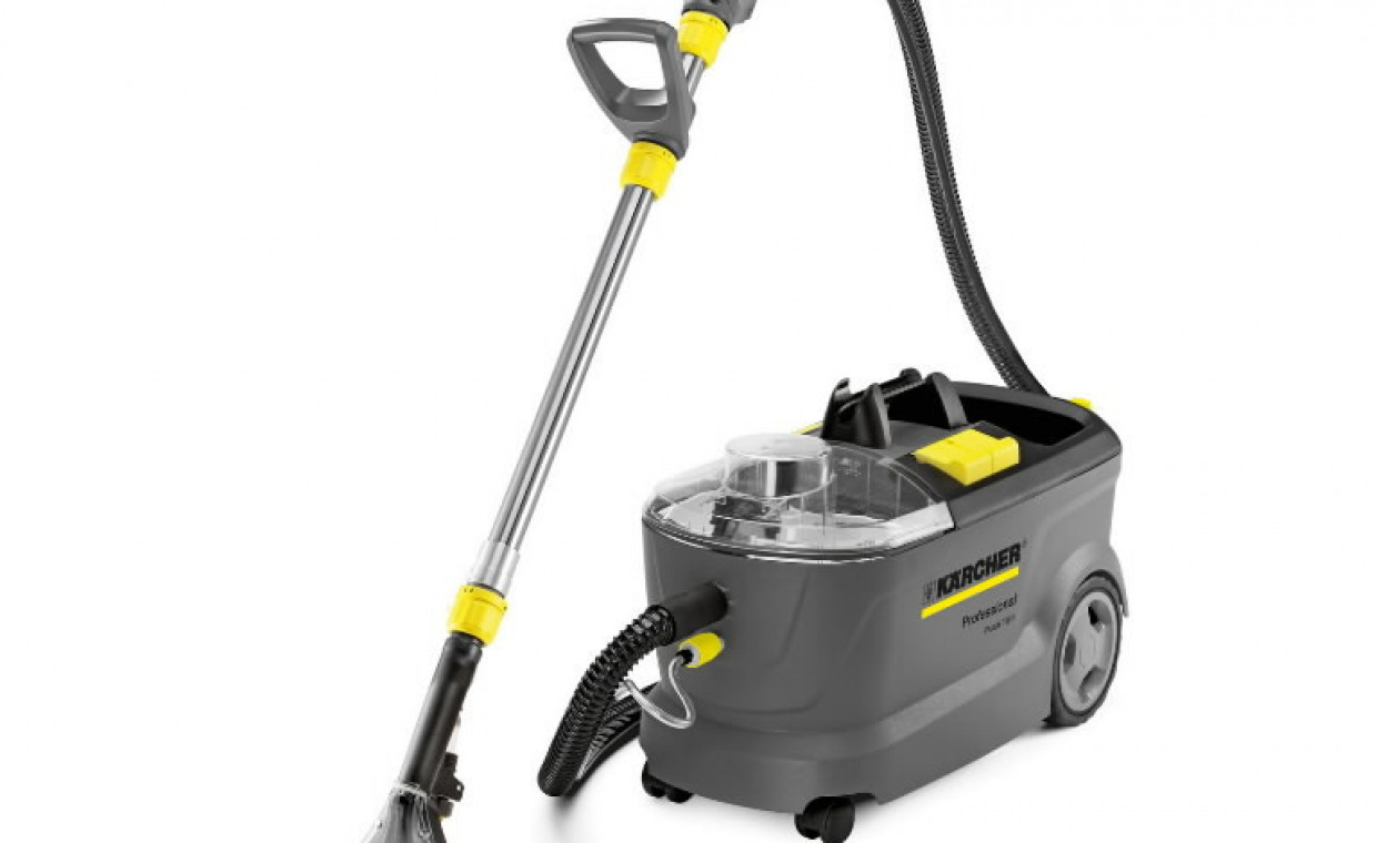 Carpet cleaners for rent, Karcher Puzzi 10/1 rent, Vilnius