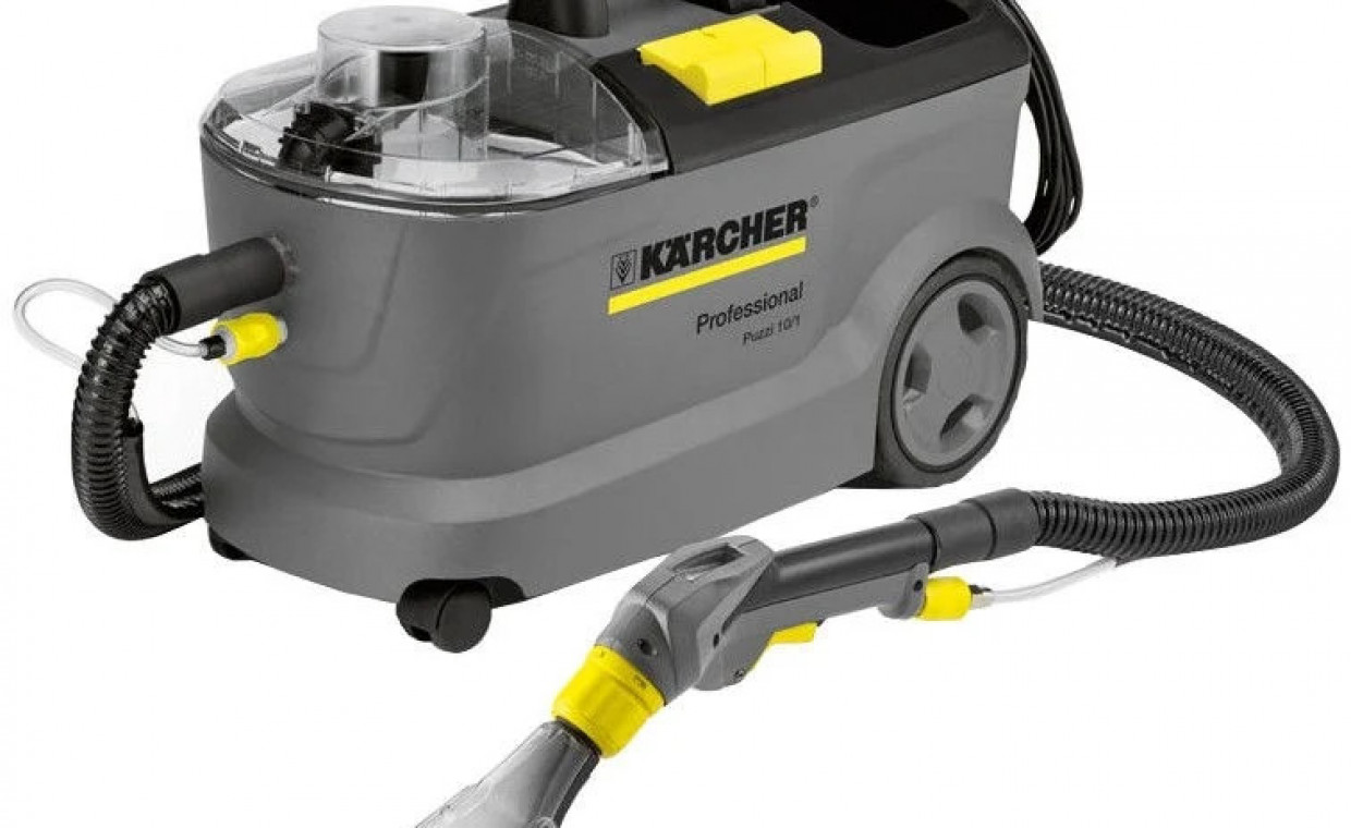 Carpet cleaners for rent, Karcher Puzzi 10/1 rent, Vilnius