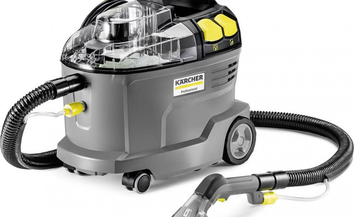 Carpet cleaners for rent, Karcher Puzzi 8/1 rent, Vilnius