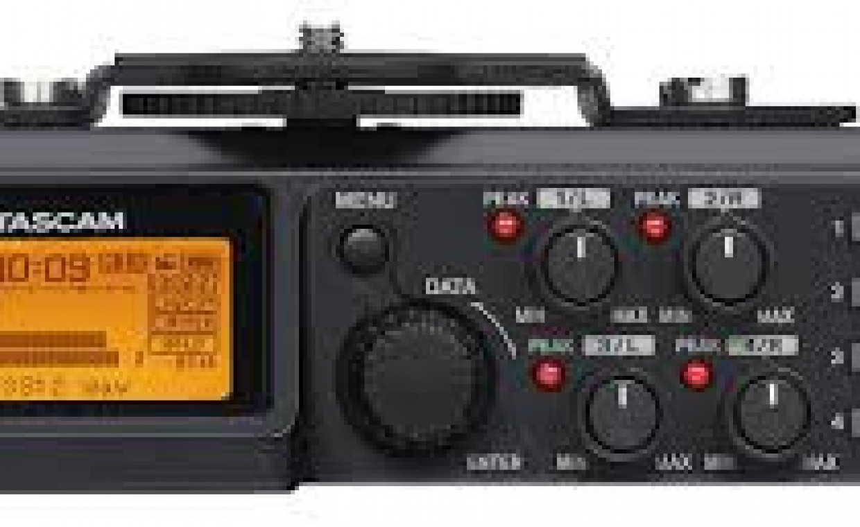 Audio equipment and instruments for rent, Garso įrašymo įrenginys Tascam DR-70D rent, Birštonas