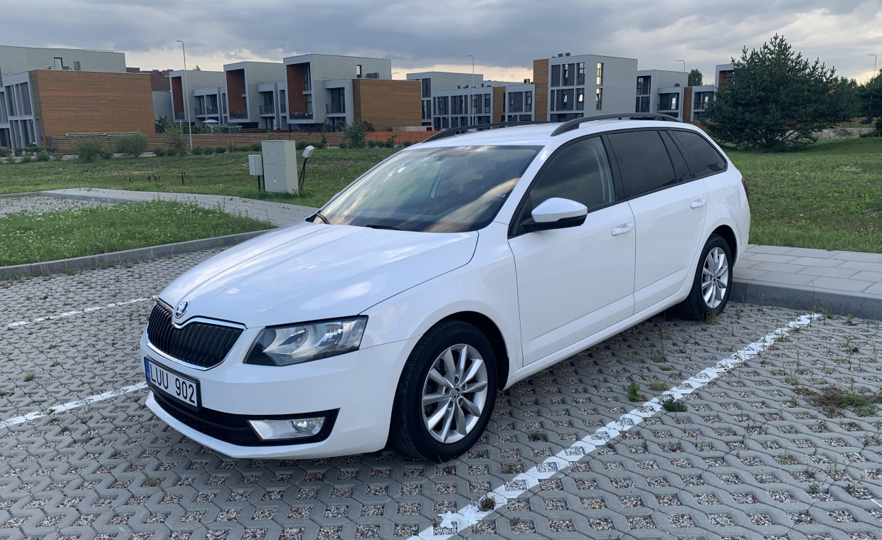 Car rental, Skoda Octavia rent, Vilnius