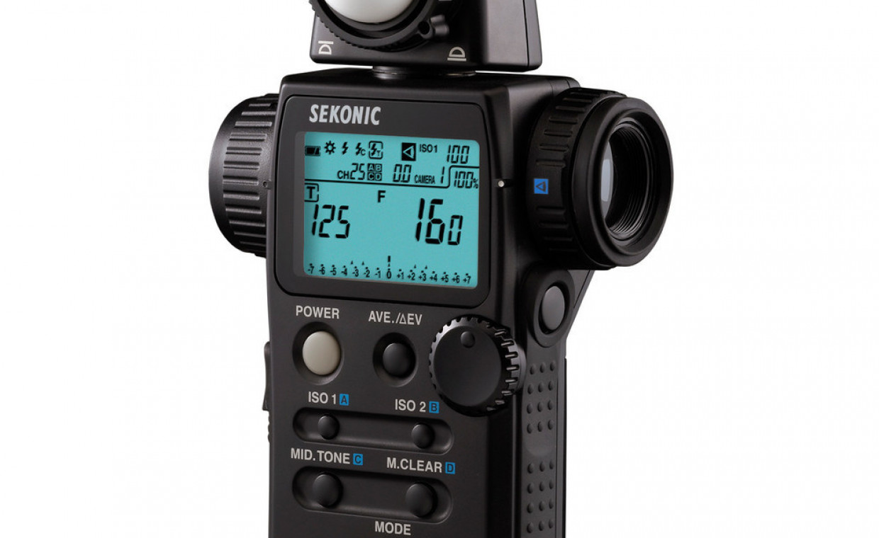 Photo studio equipment for rent, Sekonic L-758 rent, Klaipėda