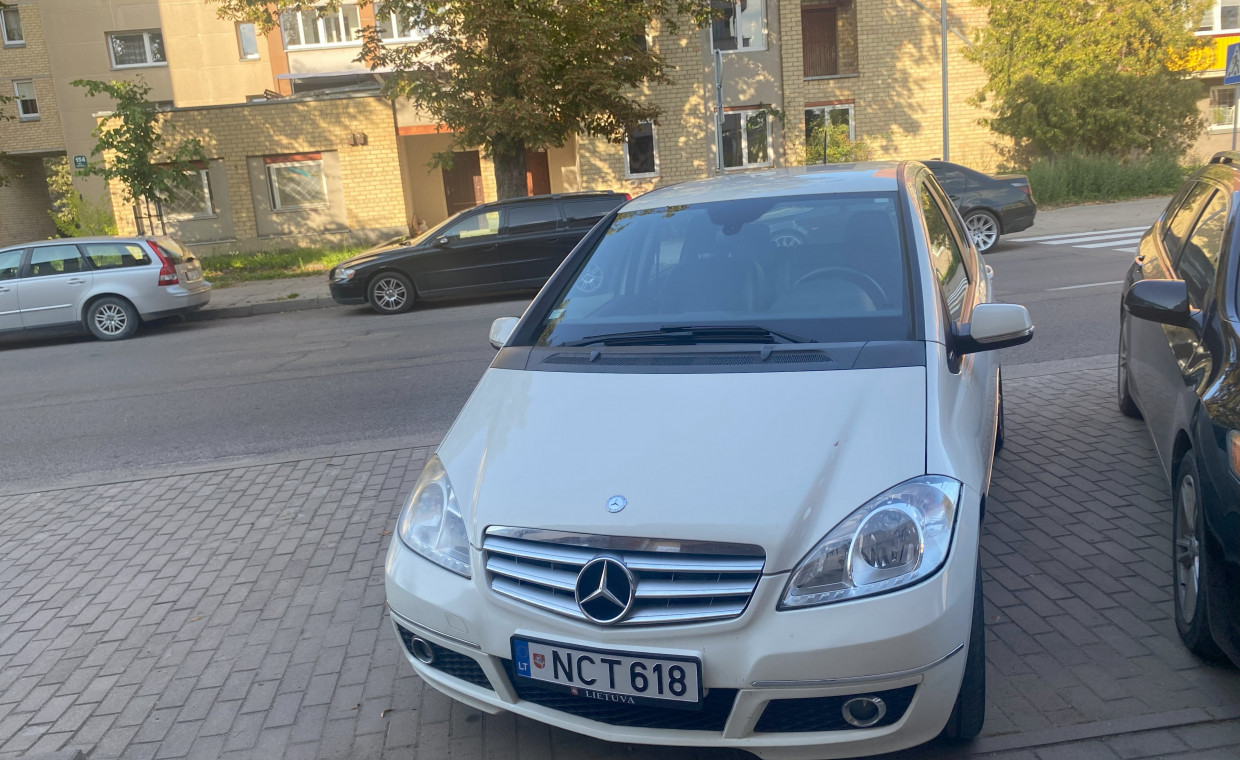 Car rental, Mercedes-Benz A klasė rent, Šiauliai