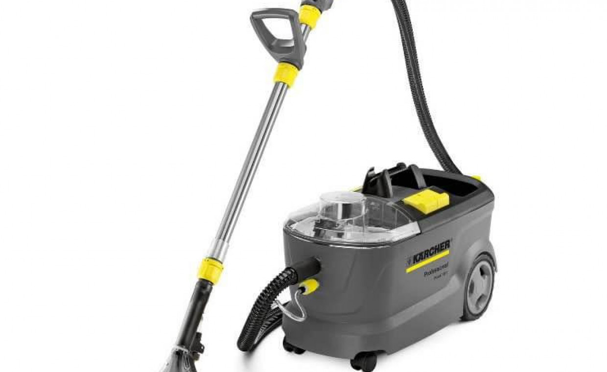 Carpet cleaners for rent, Karcher Puzzi 10/1 plaunantis siurblys rent, Vilnius