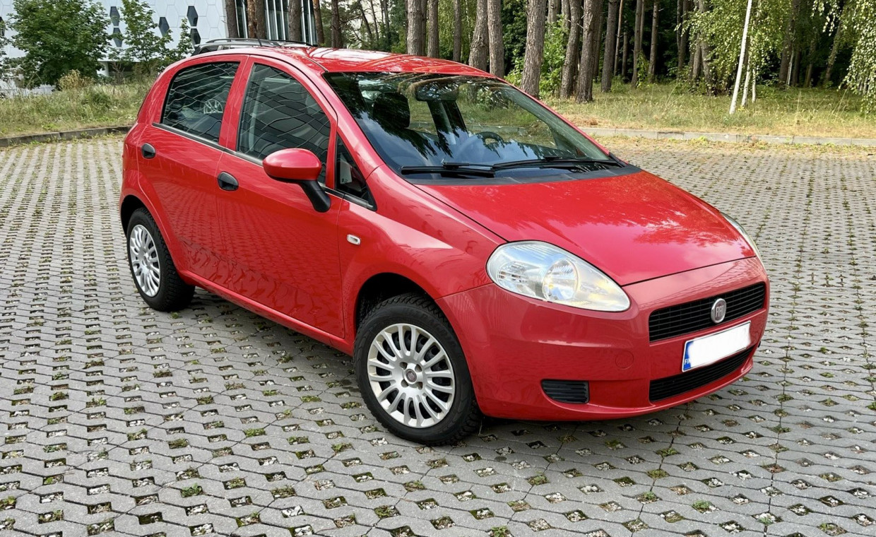 Car rental, Fiat Punto rent, Vilnius