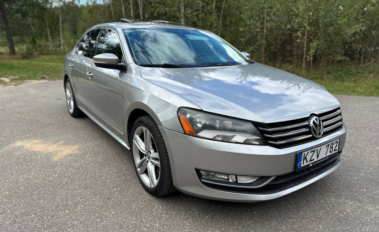 Car rental, Volkswagen passat rent, Vilnius