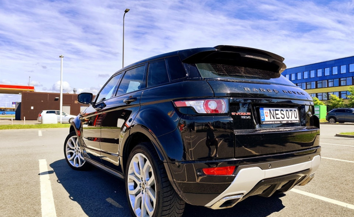 Car rental, RANGE ROVER EVOQUE rent, Klaipėda