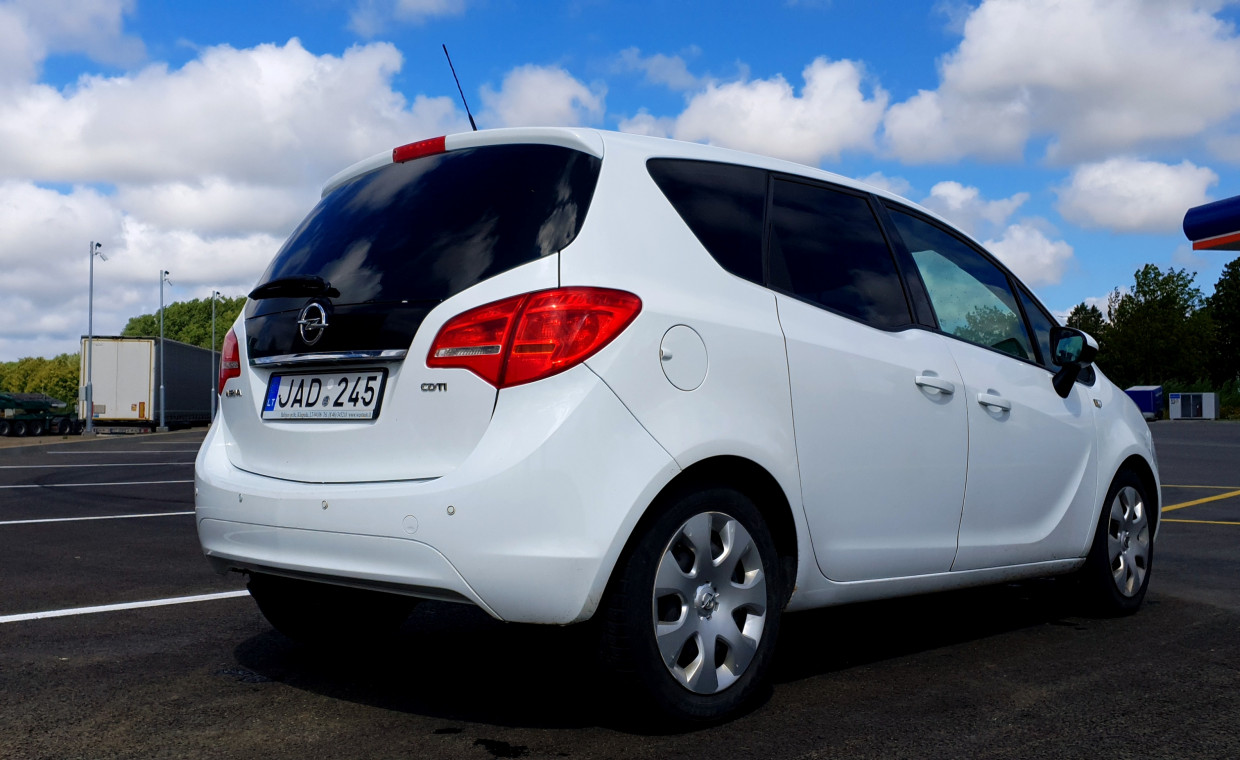 Car rental, OPEL MERIVA rent, Klaipėda