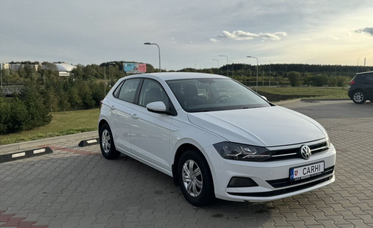 Car rental, Volkswagen Polo 2019 rent, Vilnius