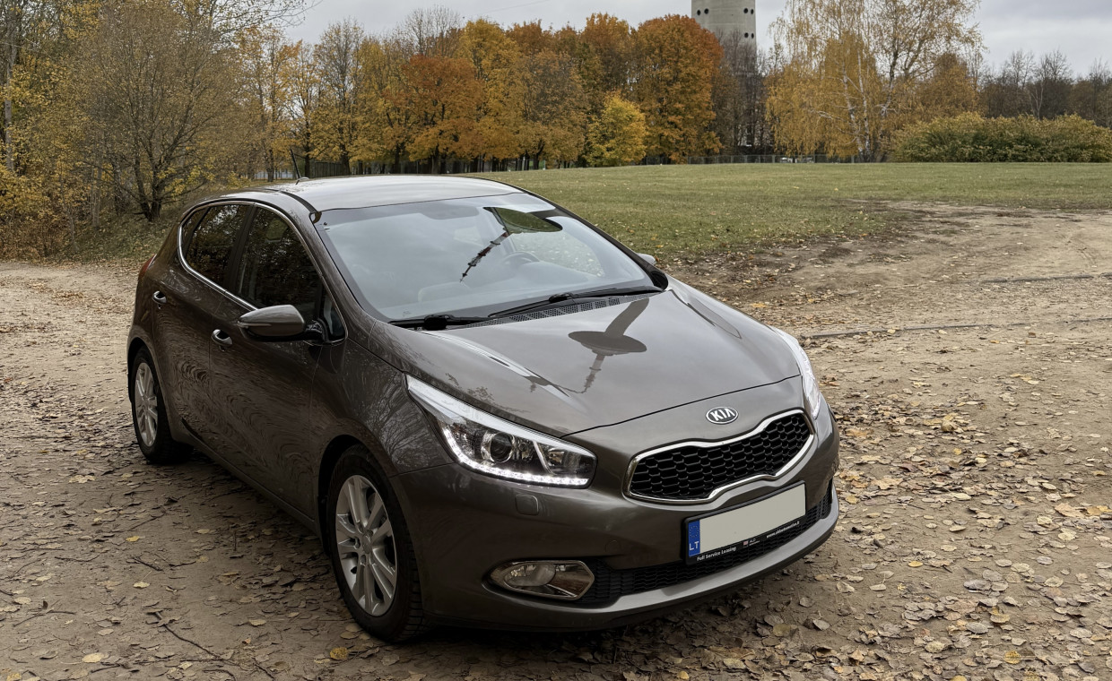 Car rental, KIA CEE'D rent, Vilnius