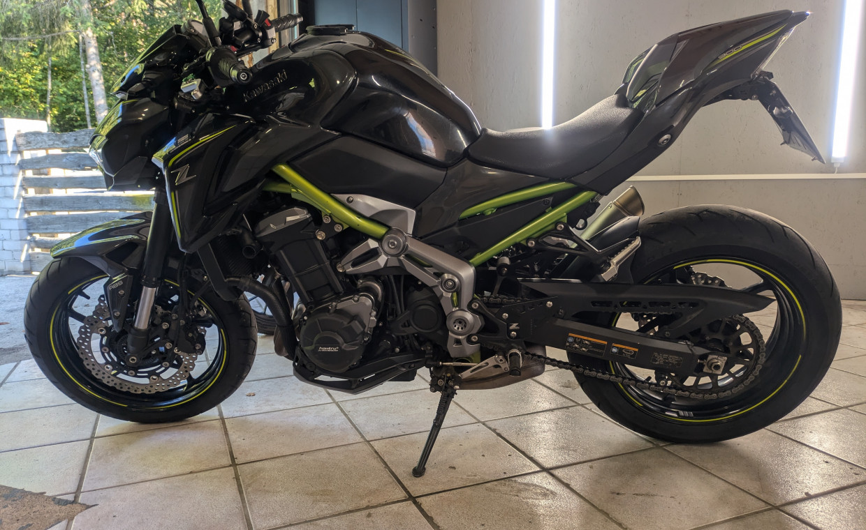 Motorcycles for rent, Kawasaki Z900 A2 kat. Nuoma rent, Kaunas