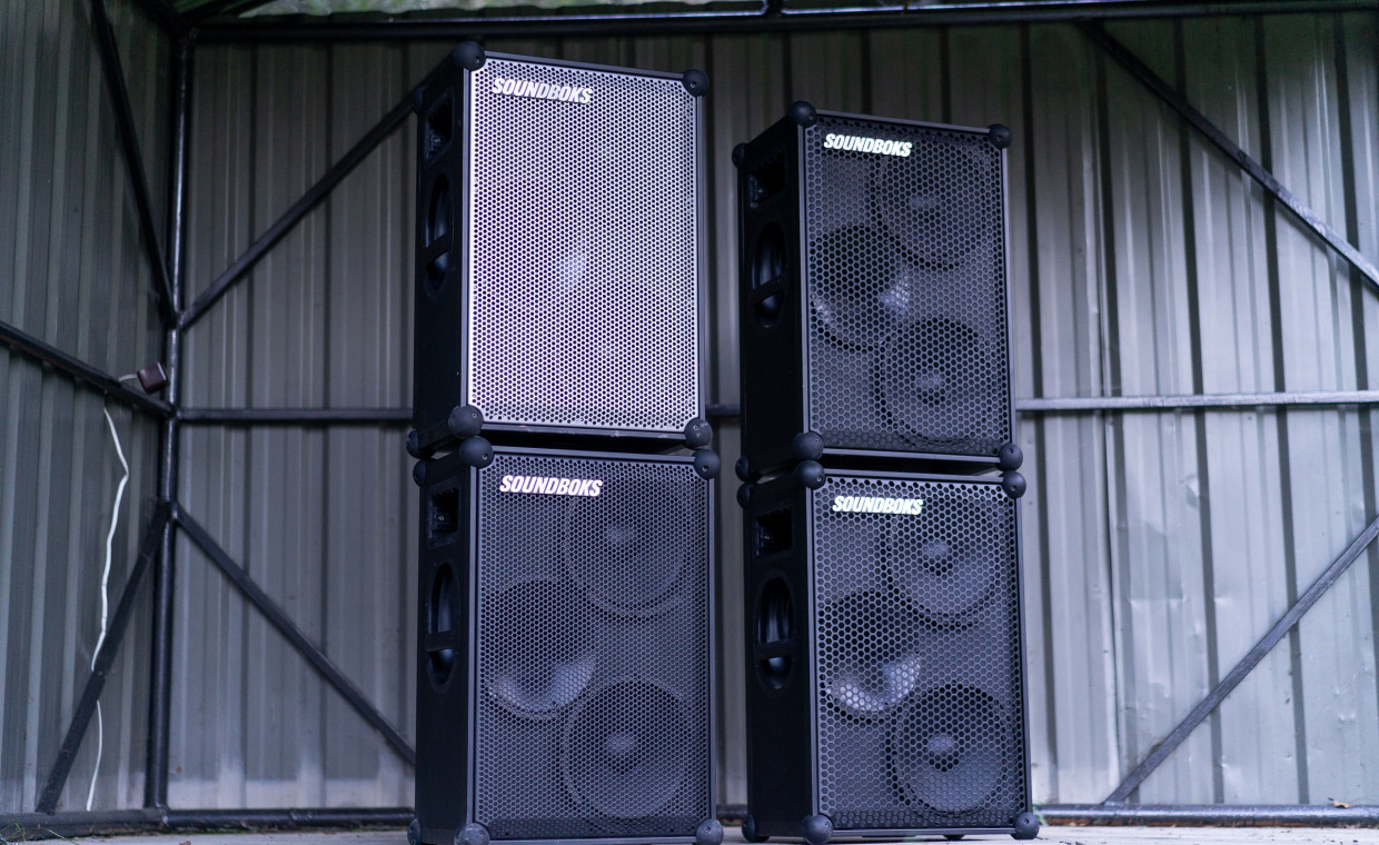 Audio equipment and instruments for rent, SOUNDBOKS Garso kolonėlės 4 vienetai rent, Vilnius