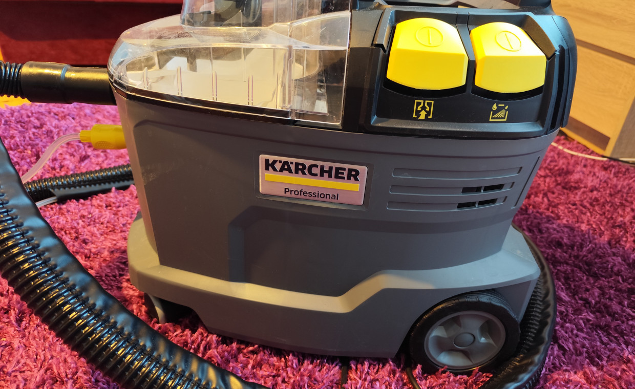 Carpet cleaners for rent, Karcher Puzzi 8/1 rent, Kaunas