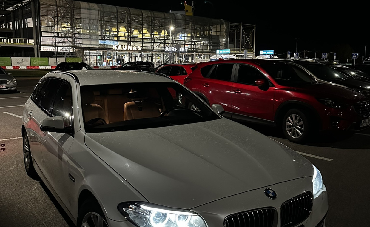 Car rental, Automobilis BMW 520D rent, Vilnius