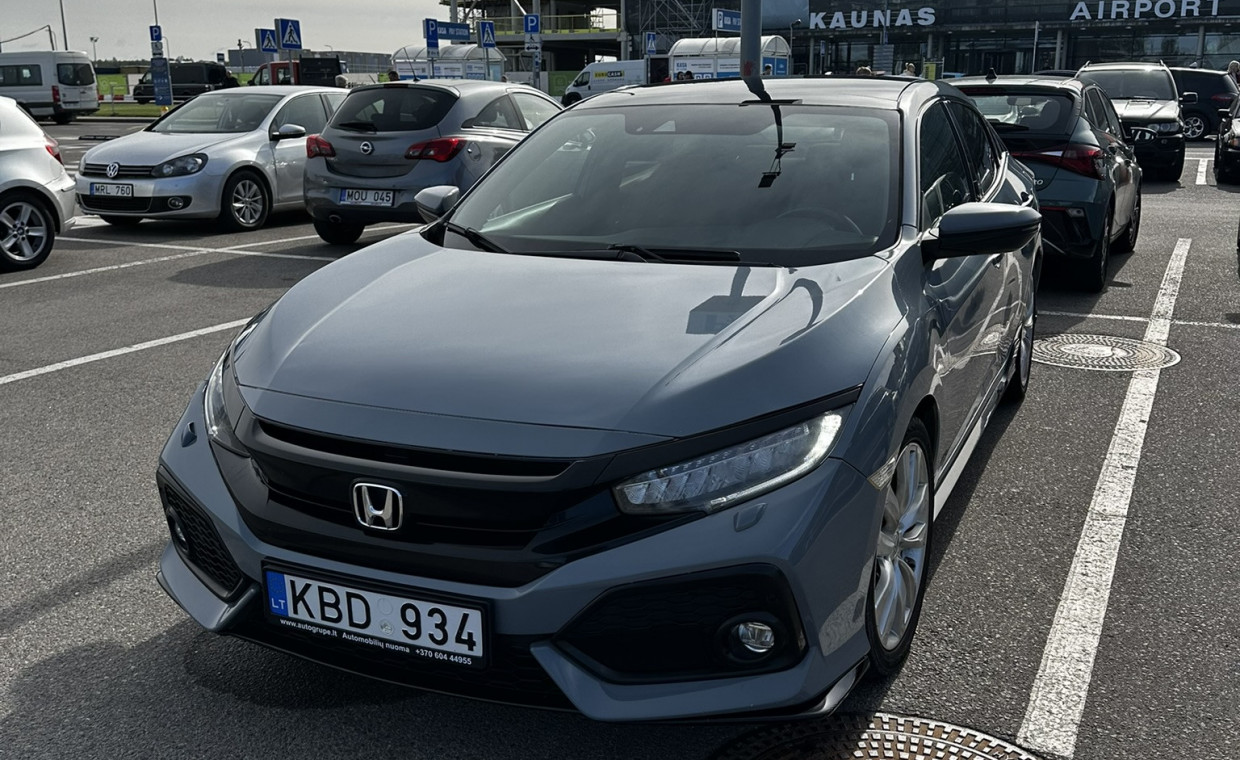 Car rental, Automobilis Honda Civic rent, Vilnius