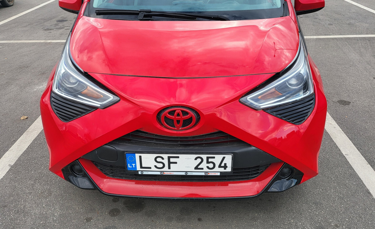 Car rental, TOYOTA AYGO rent, Panevėžys