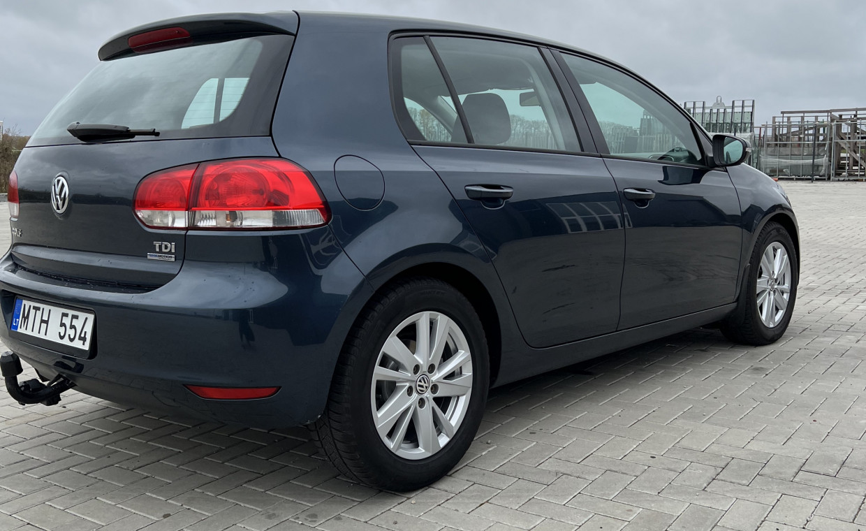 Car rental, Volkswagen golf 6 rent, Kaunas