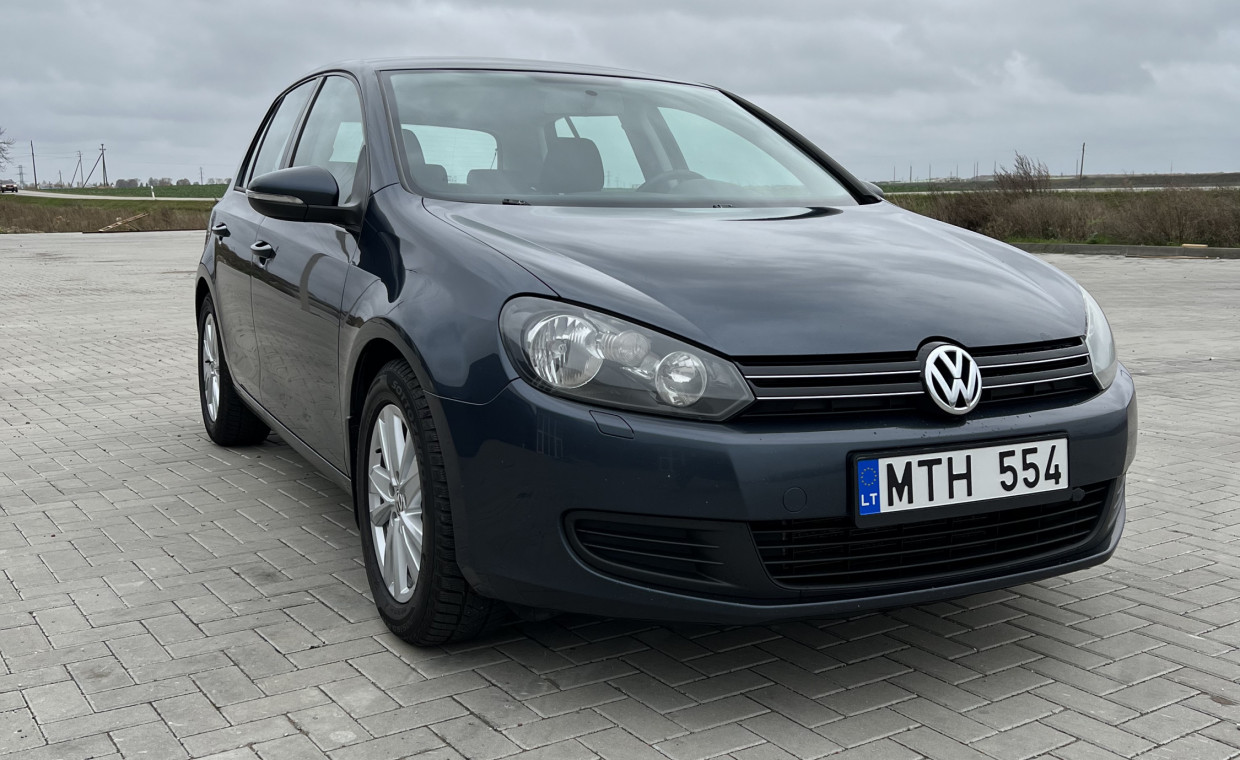 Car rental, Volkswagen golf 6 rent, Kaunas