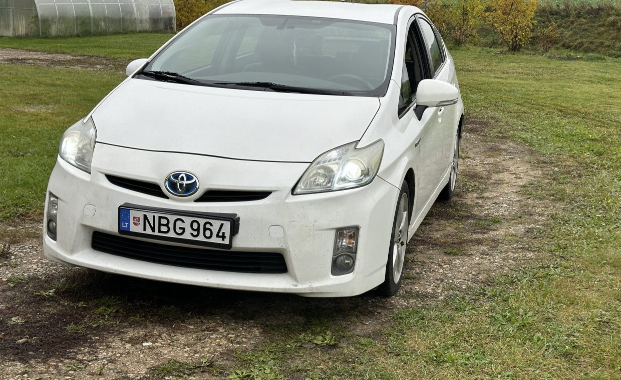 Car rental, Toyota Prius rent, Vilnius