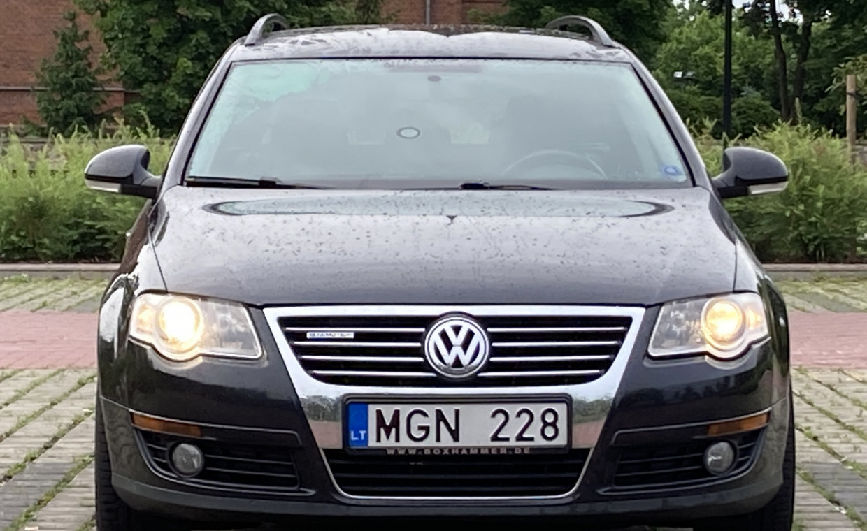 Car rental, Volkswagen Passat Varianat, 2008 rent, Vilnius