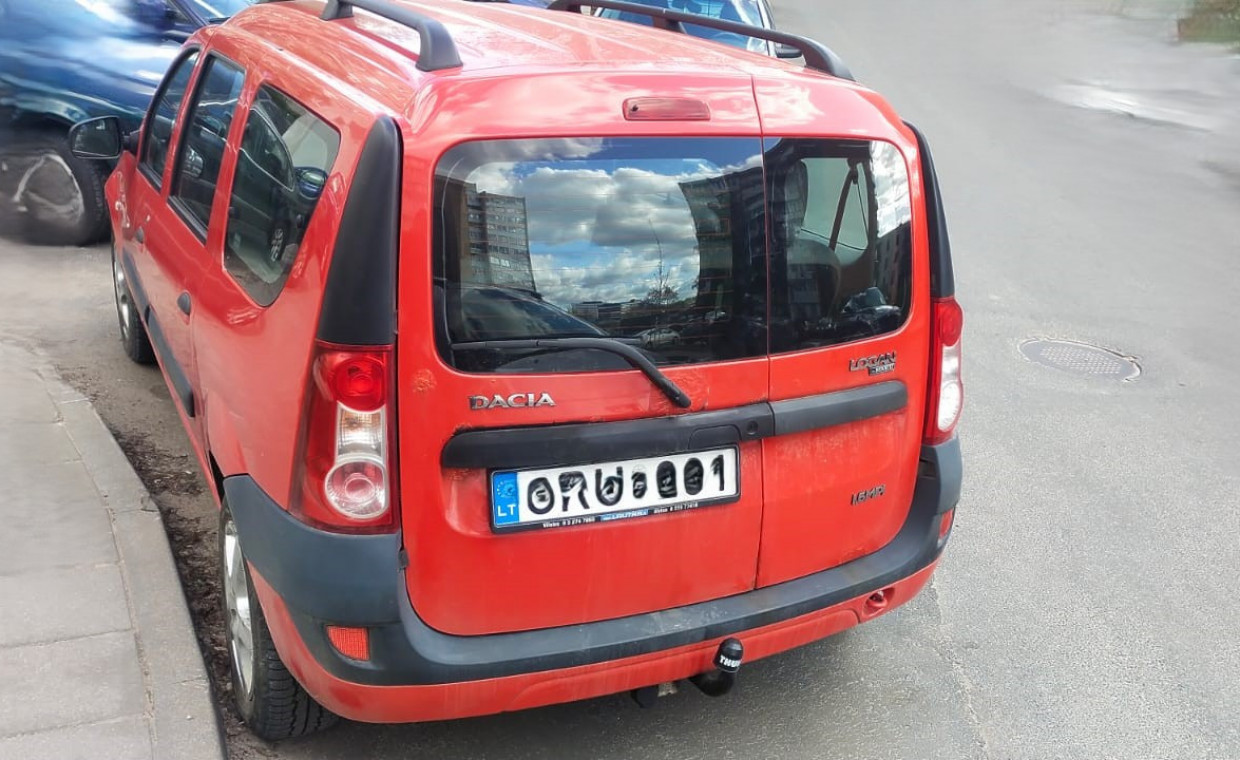 Car rental, Dacia LOGAN rent, Vilnius