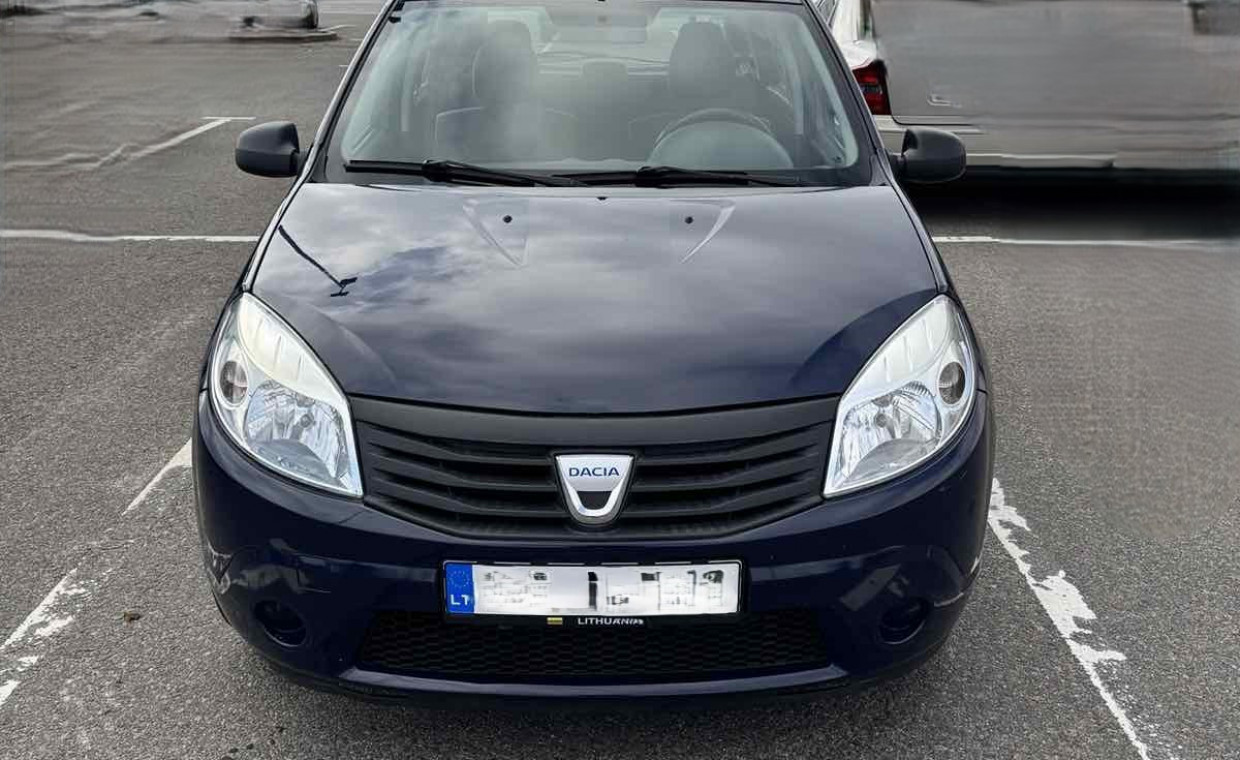 Car rental, DACIA SANDERO rent, Vilnius