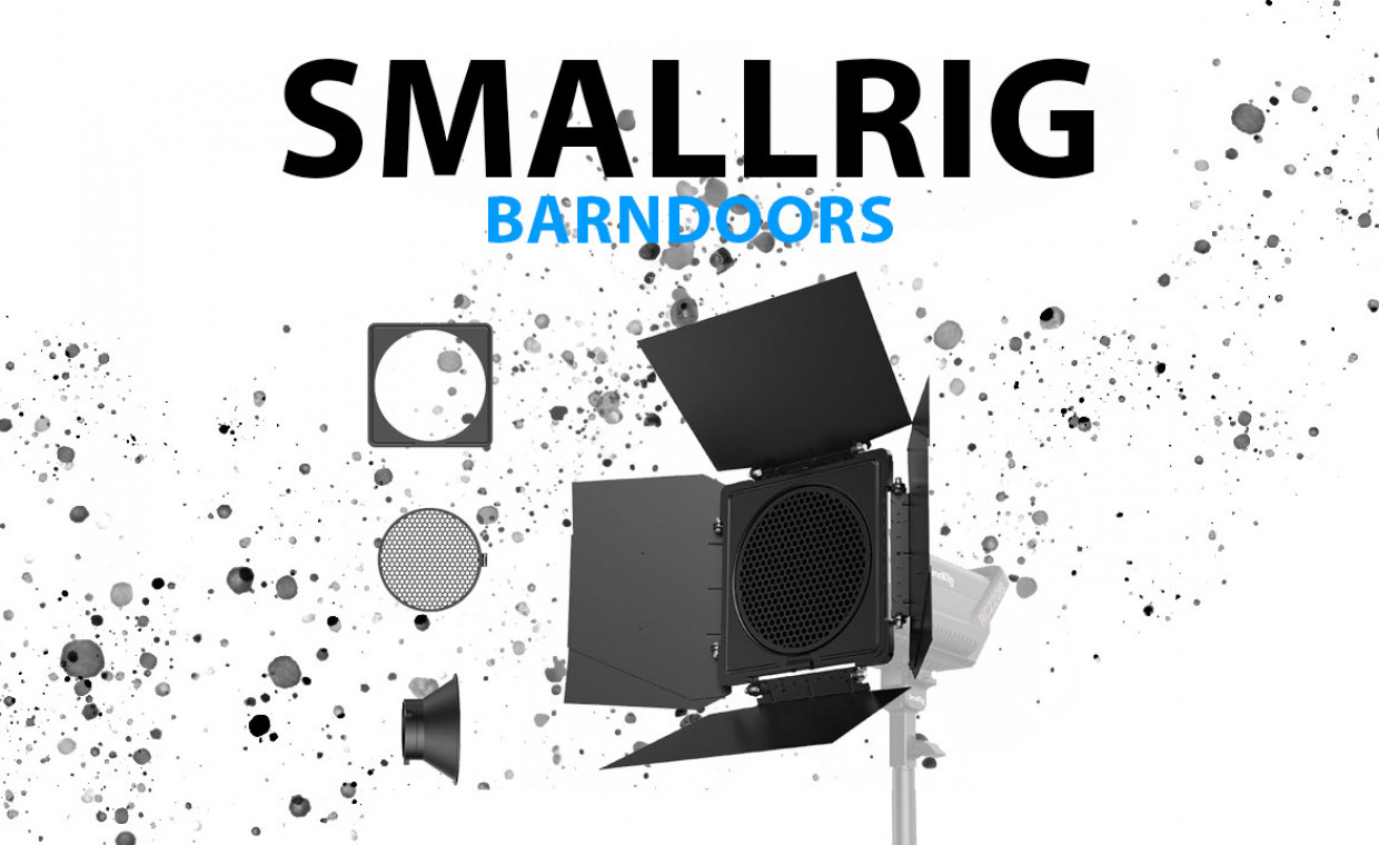 Photo studio equipment for rent, SmallRig Barndoors rent, Vilnius