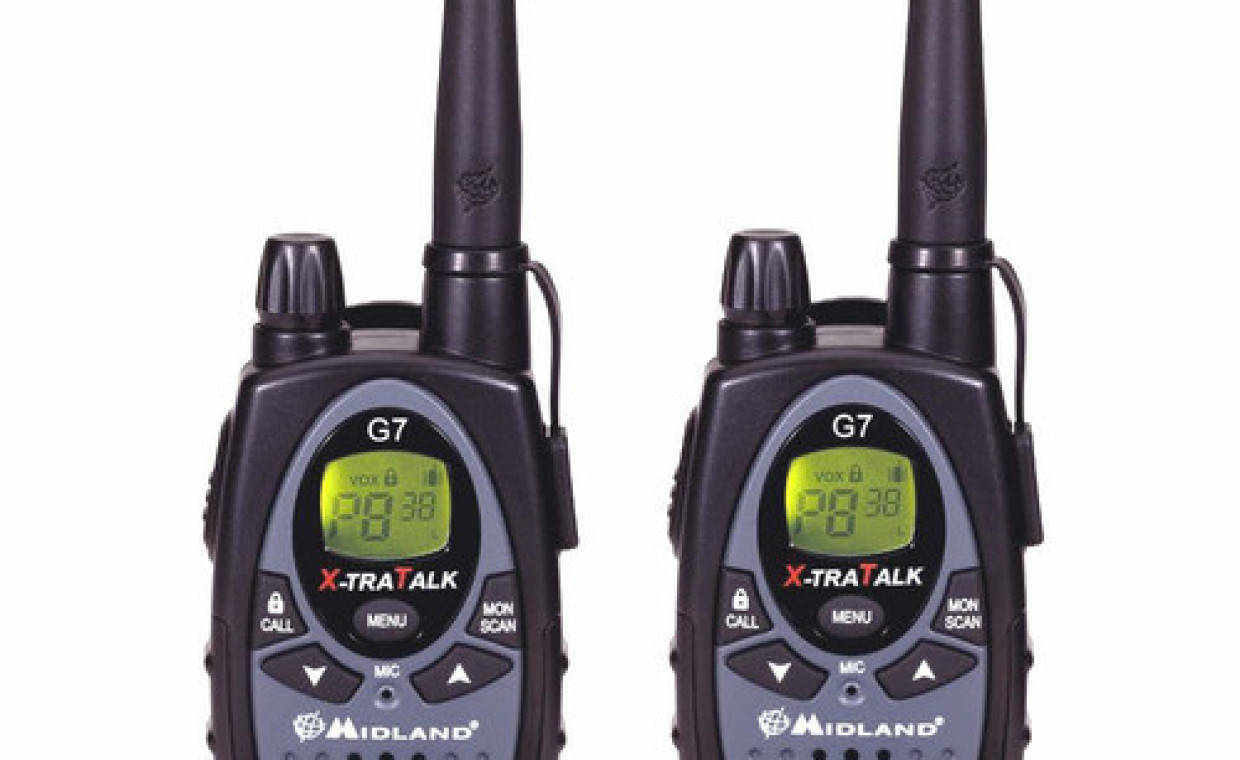 Audio equipment and instruments for rent, Midland G7 XT walkie talkie rent, Vilnius