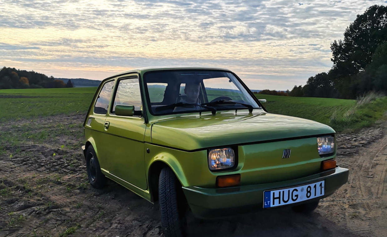 Car rental, FIAT 126p rent, Vilnius