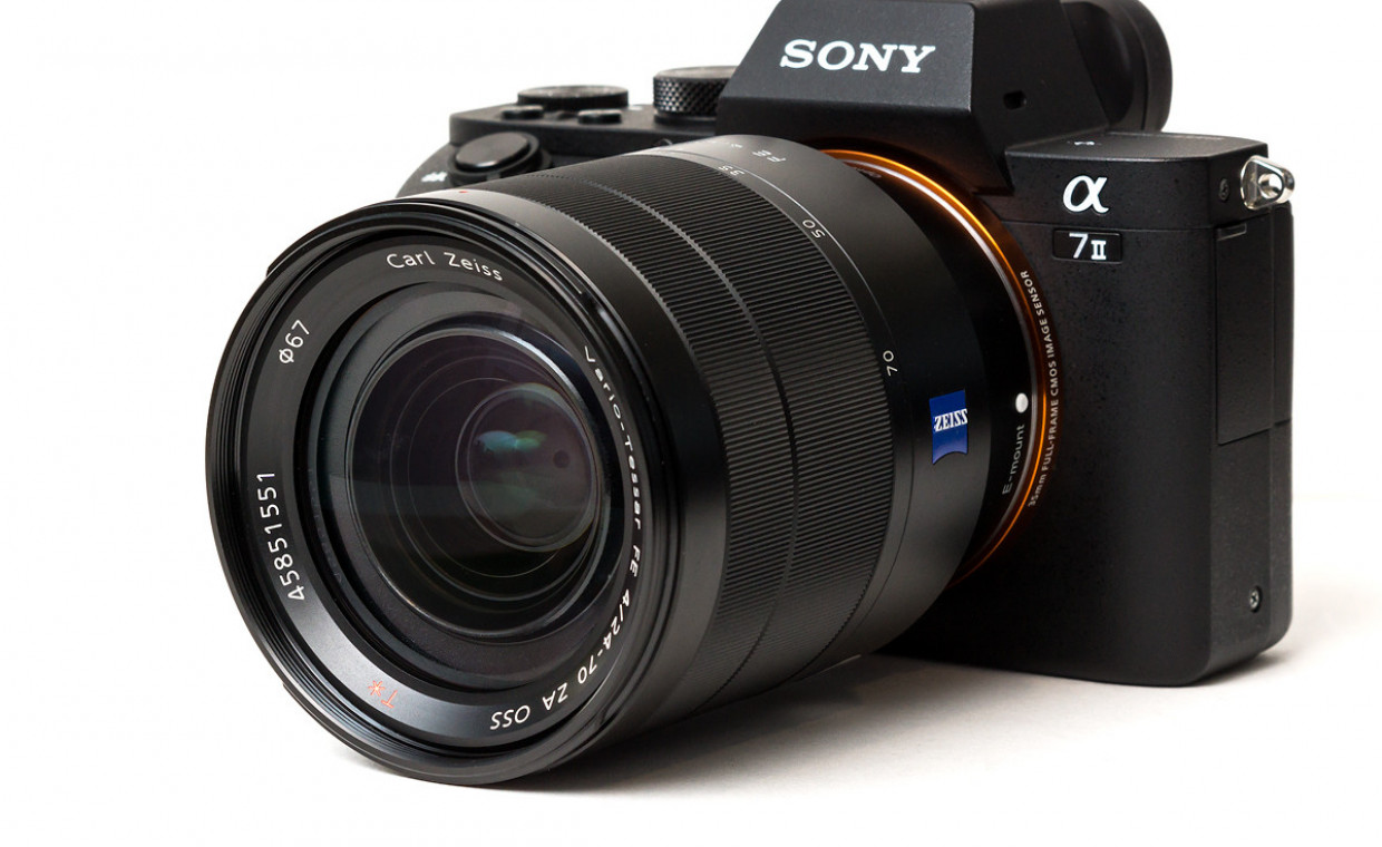 Cameras for rent, Sony A7iii su 24 70 rent, Vilnius