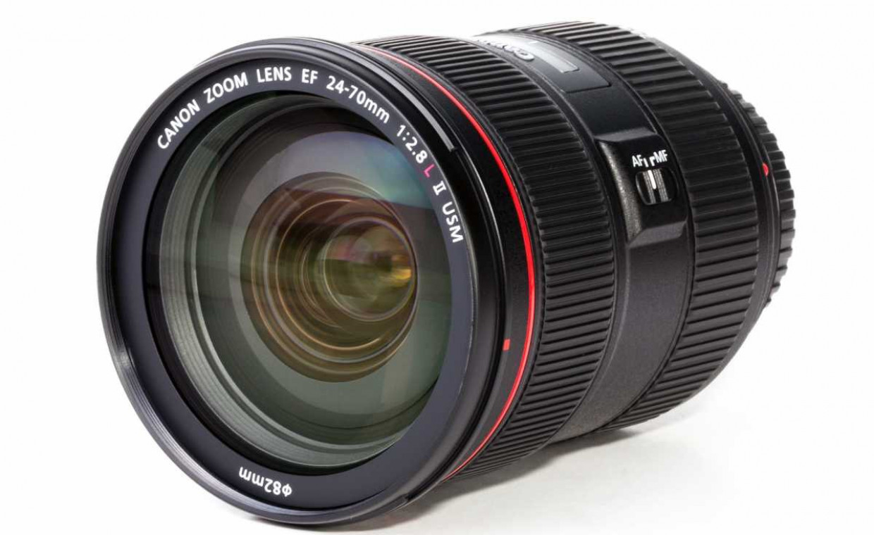 Camera lenses for rent, Canon 24-70mm f/2.8 (24 70 f2.8 / 24-70) rent, Vilnius