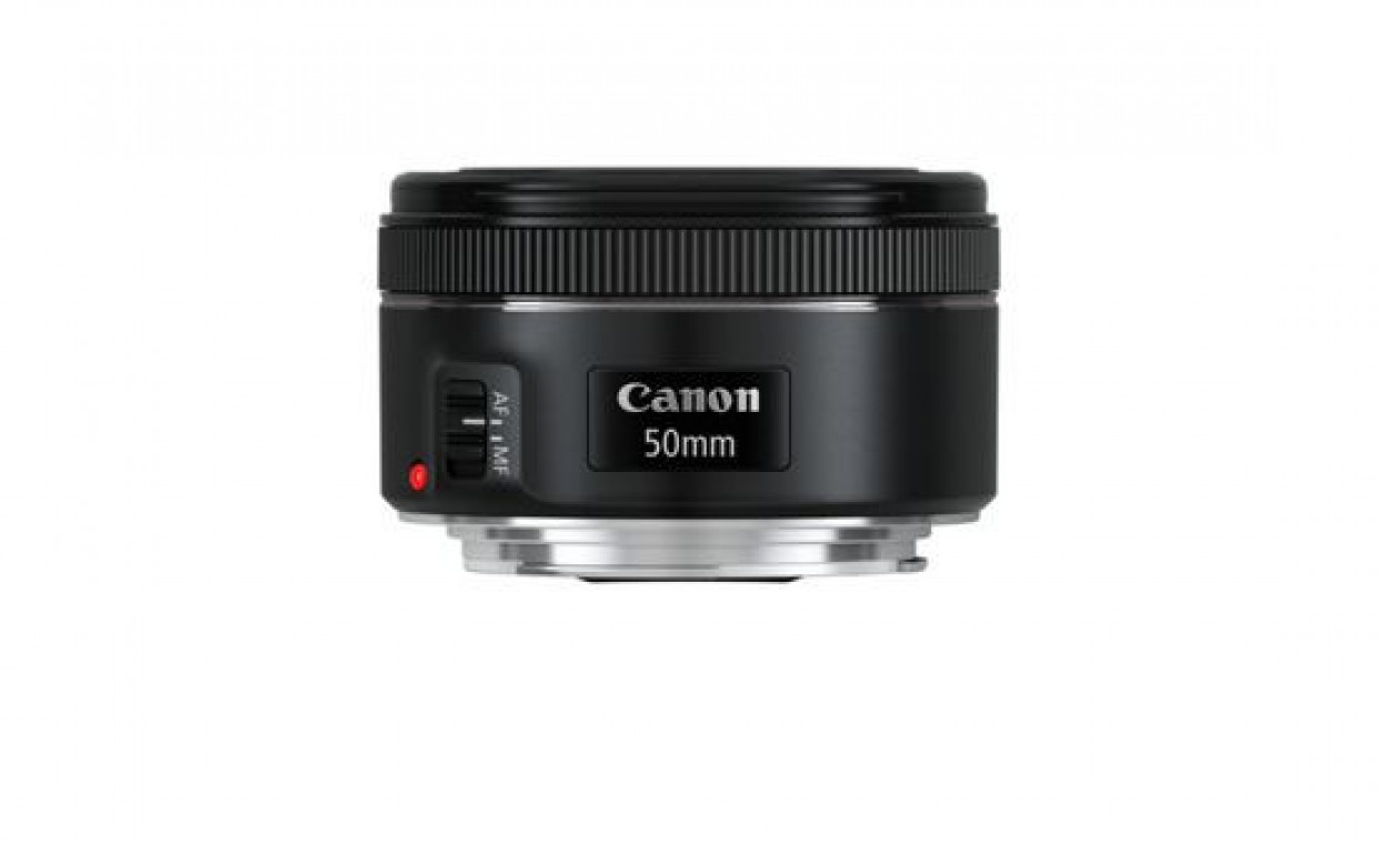 Camera lenses for rent, Canon 50mm f/1.8 STM rent, Vilnius